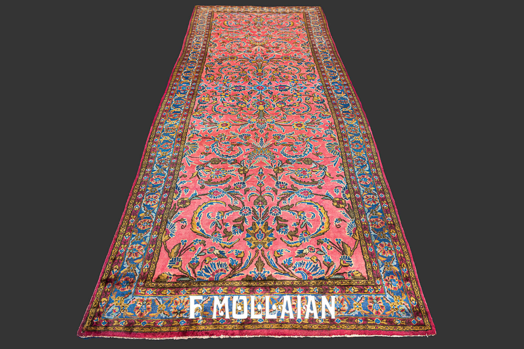 Very Fine Hand-knotted Antique Kashan Silk Persian Rug n°:64815415